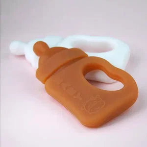 Anneau De Dentition Bébé Jellydog - Silicone Alimentaire, Sûr, Pour Bébés De 3 Mois Et Plus