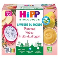 Retrouvez Hipp Pommes Poires Fruits du Dragon dès 4/6 Mois au meilleur prix sur Bebemaman.ma . Livraison partout au Maroc.