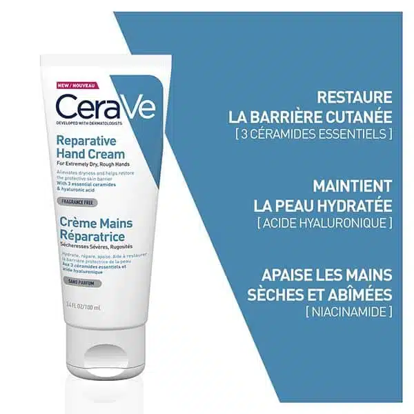 CERAVE CREME MAINS REPARATRICE 100ML