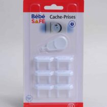 Bebe Safe Cache Prise 6pcs + Clé