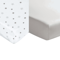Retrouvez Domiva Lot de 2 draps housses coton Gris - Etoiles aux meilleurs prix sur Bebemaman.ma . Livraison à domicile partout au Maroc. Paiement à la livraison.