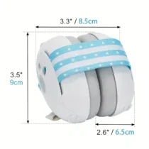 Retrouvez L2N Casque bébé réducteur de bruits Gris dès 4mois avec sac de rangement aux meilleurs prix sur Bebemaman.ma . Livraison à domicile partout au Maroc.