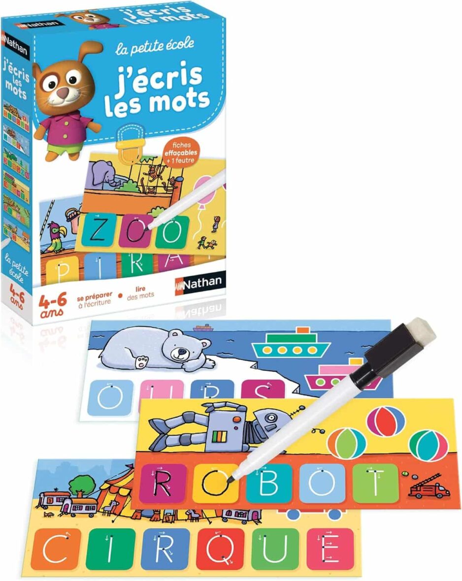 Bebemaman-Nathan J&rsquo;écris les mots