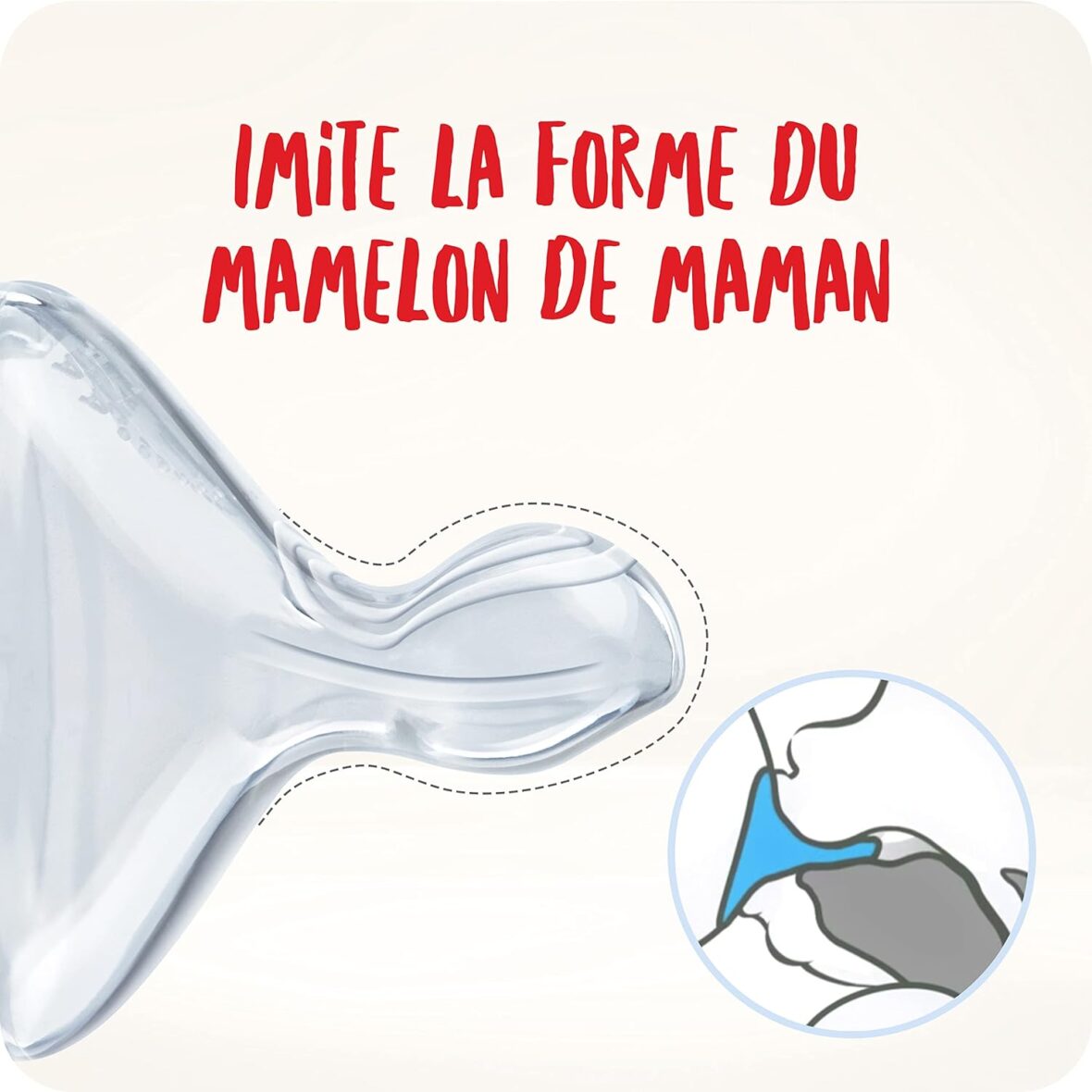 Bebemaman-Nuk Biberon first choice+ Température control 150ml 2