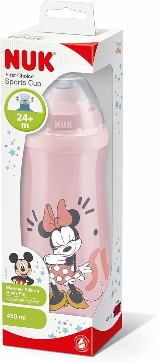 Bebemaman-Nuk Sports Cup 450ml Rose 2
