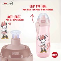 Nuk Sports Cup 450ml Disney Minnie 24m+ prix Maroc | Bebemaman.ma