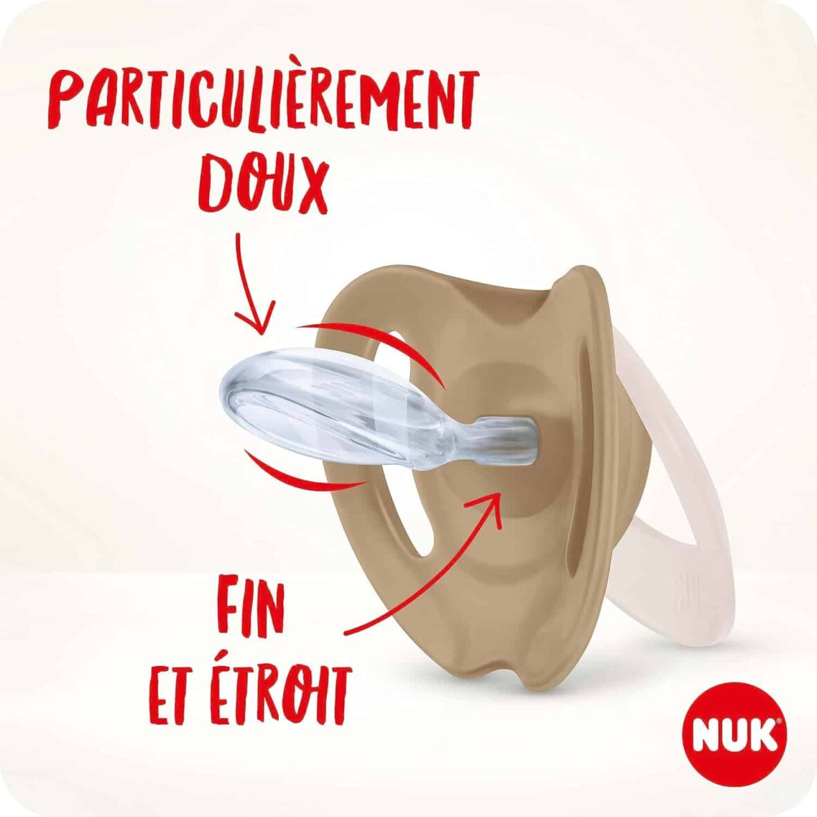 Bebemaman-Nuk Sucette Silicone Star Night 0-6mois 2