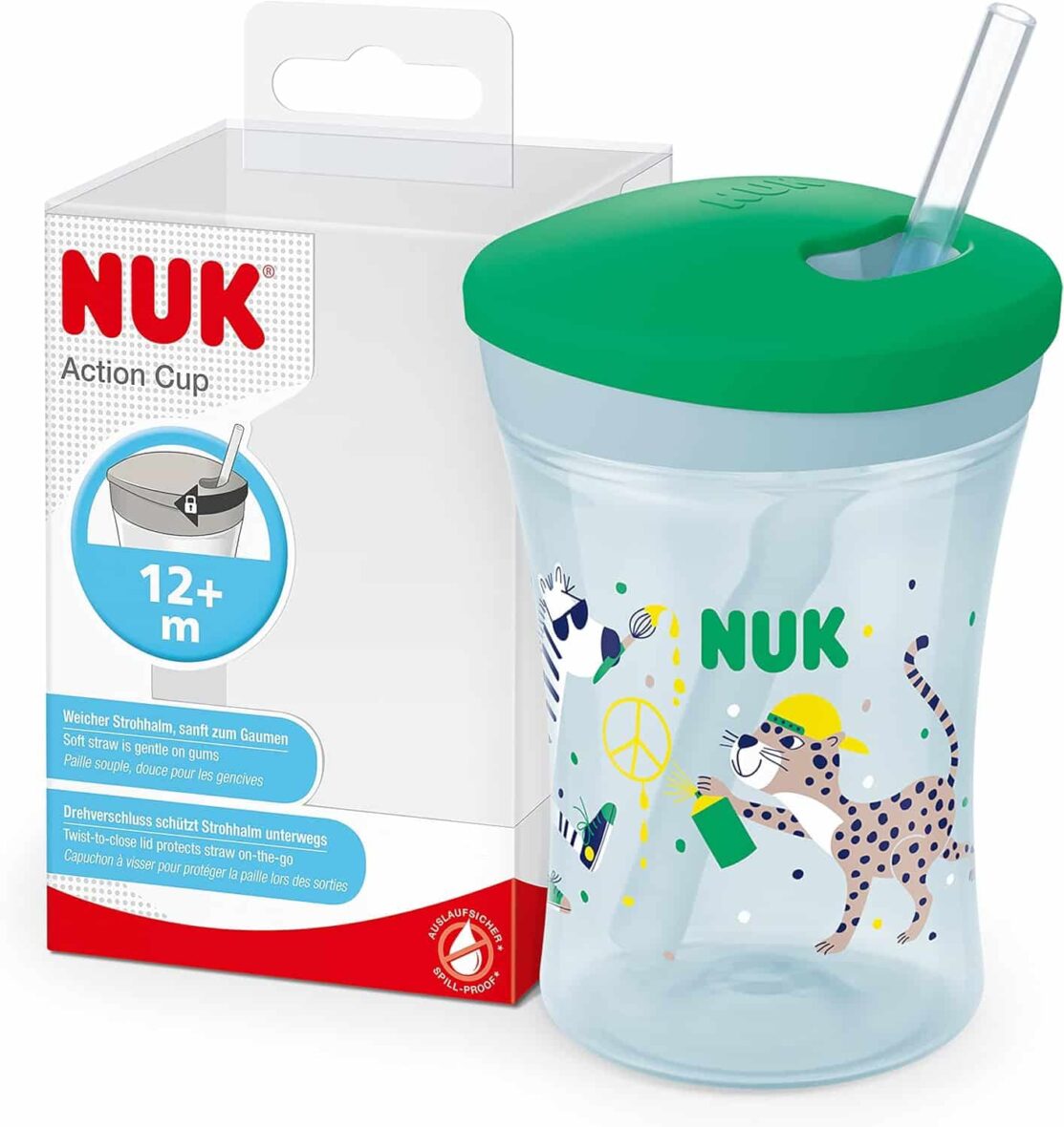 Nuk Tasse Action Cup Vert 12 mois+