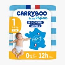 Retrouvez Carryboo Couches Écologiques Taille 1 (2-5kg) 24 unités aux meilleurs prix sur Bebemaman.ma . Livraison à domicile partout au Maroc. Paiement à la livraison.