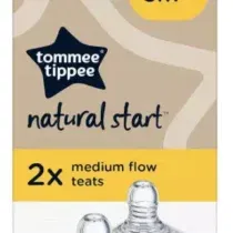 Tommee Tippee Tétine natural start 3m+ Débit moyen