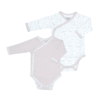 Retrouvez Domiva Lot de 2 Bodies manches longues cache-cœur Lilas aux meilleurs prix sur Bebemaman.ma . Livraison à domicile partout au Maroc. Paiement à la livraison.