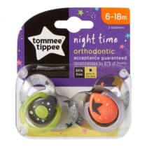 Tommee Tippee Sucettes Night time space 6-18m prix Maroc | Bebemaman.ma