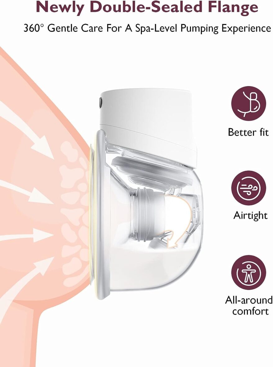 Tire-lait portable Momcozy S9 Pro – 2 – bebemaman.ma