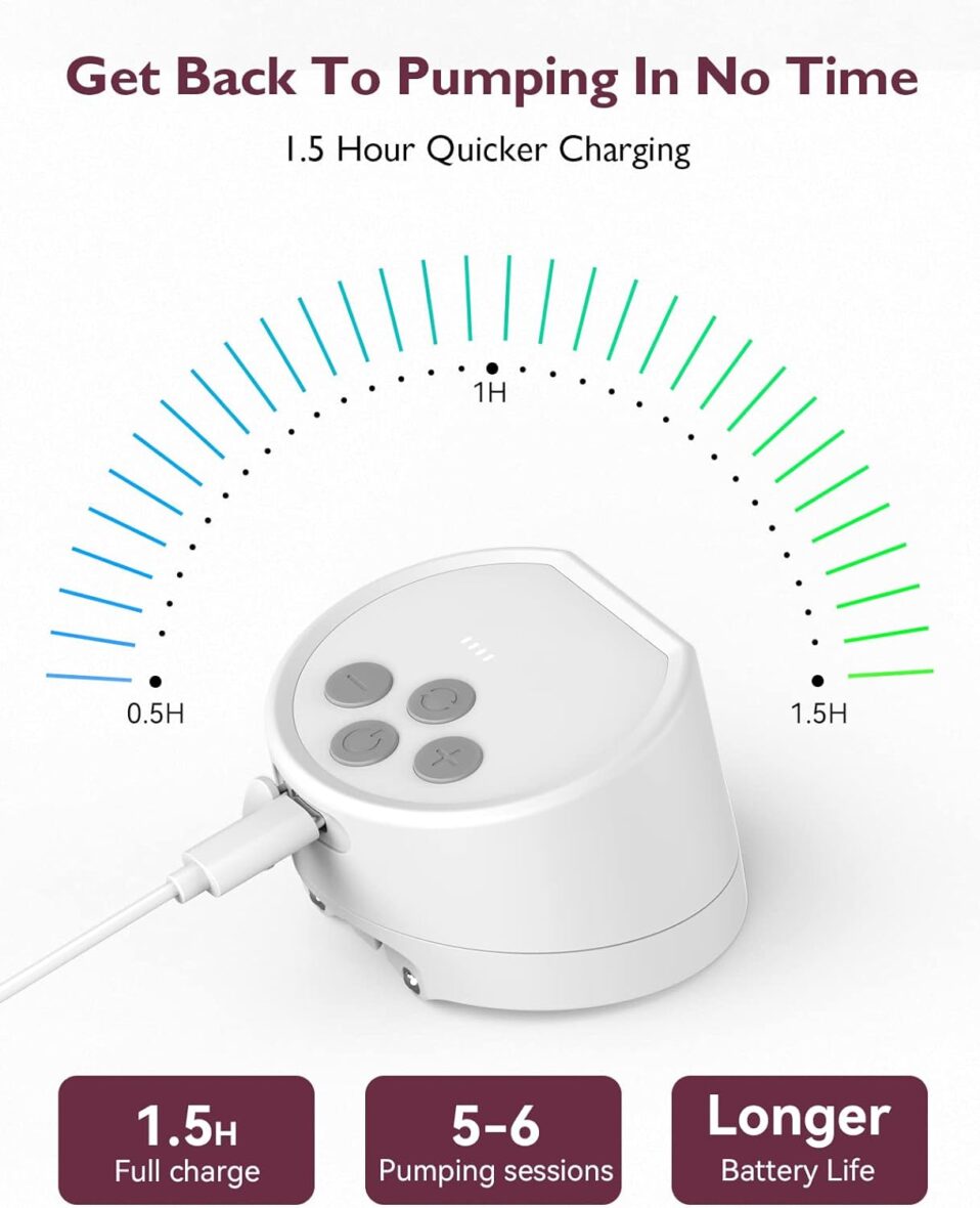 Tire-lait portable Momcozy S9 Pro – 5 – bebemaman.ma