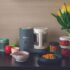 Beaba Robot Cuiseur Mixeur Babycook Neo 4en1 Gris Mineral prix Maroc | Bebemaman.ma