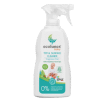 Ecolunes Spray Nettoyant Jouets et Surfaces pour bébé Ecologique et Hypoallergénique 300ml