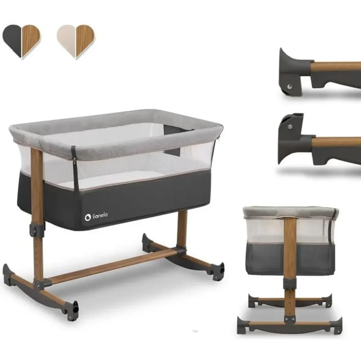 Lionelo Lit Cododo Leonie Grey Stone