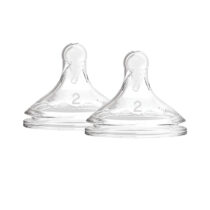 Dr. Brown's Pack de 2 Tétines Col large L2 3m+ prix Maroc | Bebemaman.ma