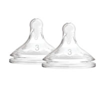 Dr. Brown's Pack de 2 Tétines Col large L3 6m+ prix Maroc | Bebemaman.ma