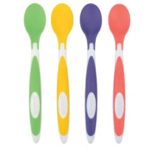 Dr. Brown's Paquet de 4 cuillères à pointe souple 4m+ prix Maroc | Bebemaman.ma