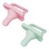 Dr. Brown's Pack de 2 Sucettes en Silicone HappyPaci 0-6M - Rose & Vert prix Maroc | Bebemaman.ma