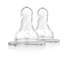 Dr. Brown's Pack de 2 tétines Col étroit L3 6m+ prix Maroc | Bebemaman.ma