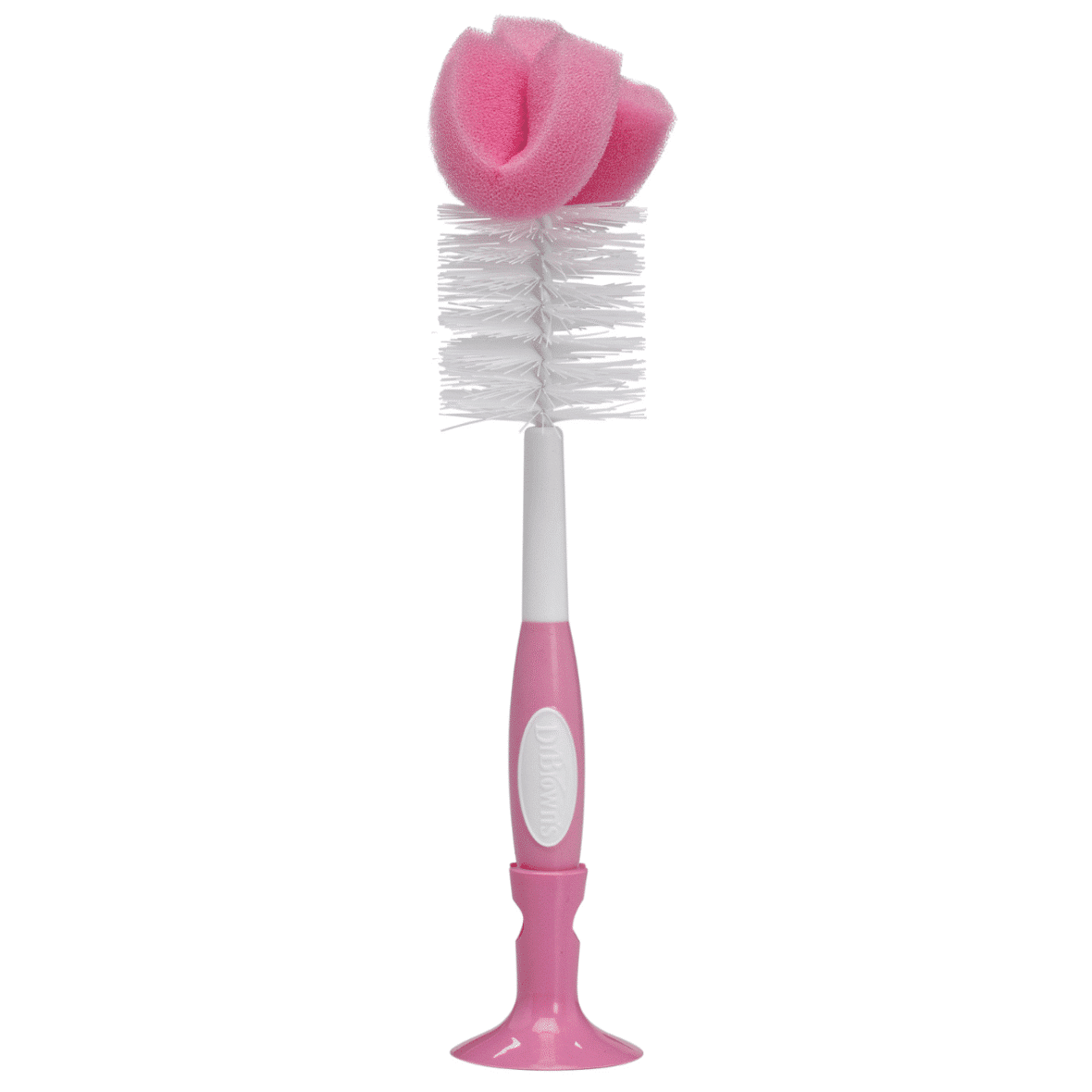Dr. Brown&rsquo;s Brosse nettoyage biberons – Rose