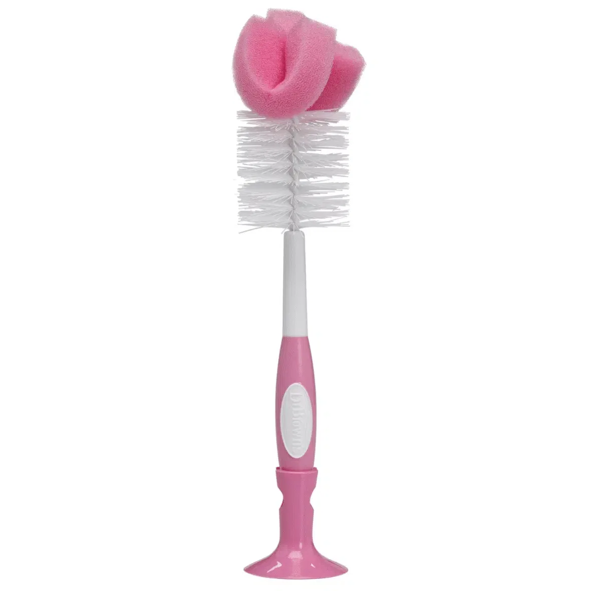 Dr. Brown&rsquo;s Brosse nettoyage biberons – Rose