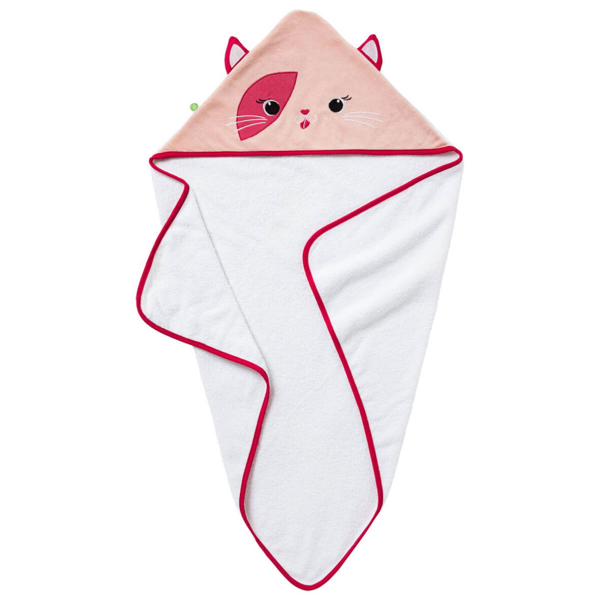 Babycalin Cape de bain ludique 75×75 cm – Chat