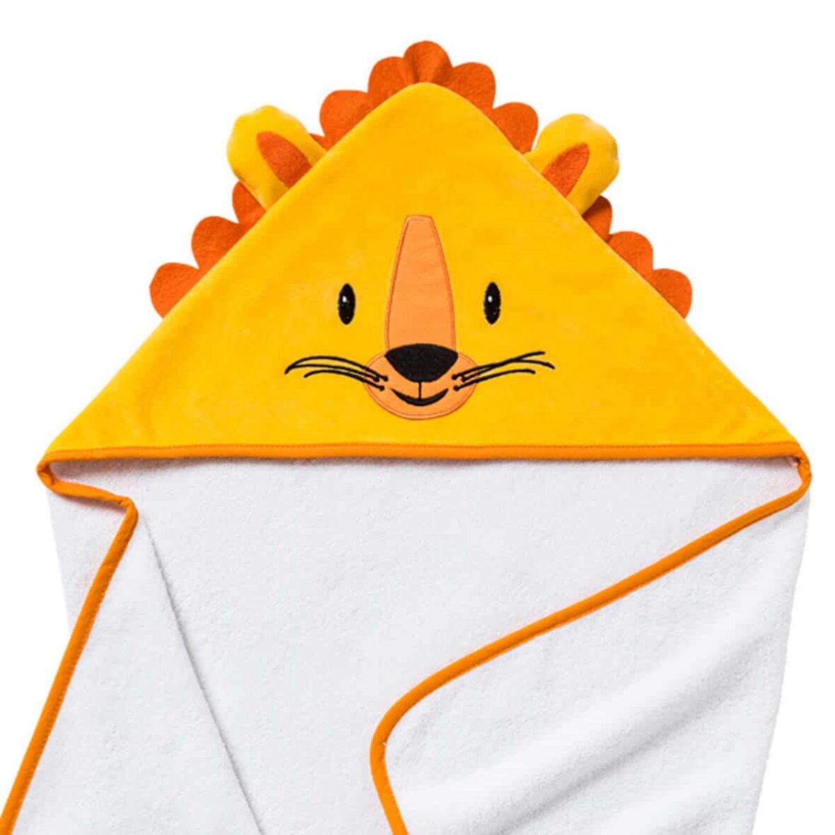 Babycalin Cape de bain ludique 75×75 cm – Lion 1