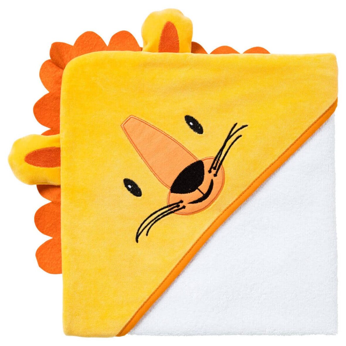 Babycalin Cape de bain ludique 75×75 cm – Lion 2