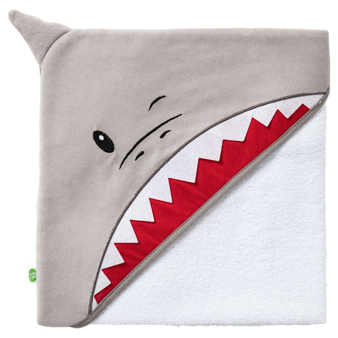 Babycalin Cape de bain ludique 75×75 cm – Requin 1