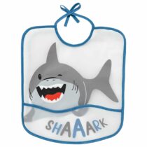 Retrouvez Babycalin Bavoir imperméable à poche 28x32 cm - Requin aux meilleurs prix sur Bebemaman.ma . Livraison à domicile partout au Maroc.