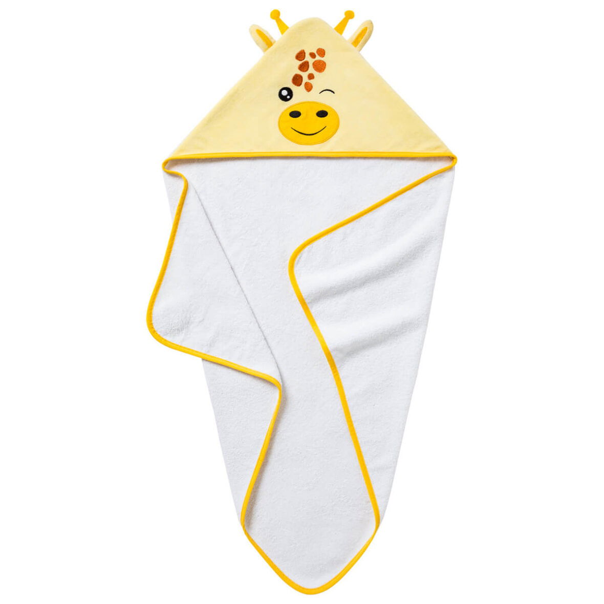 Babycalin Cape de bain ludique 75×75 cm – Girafe