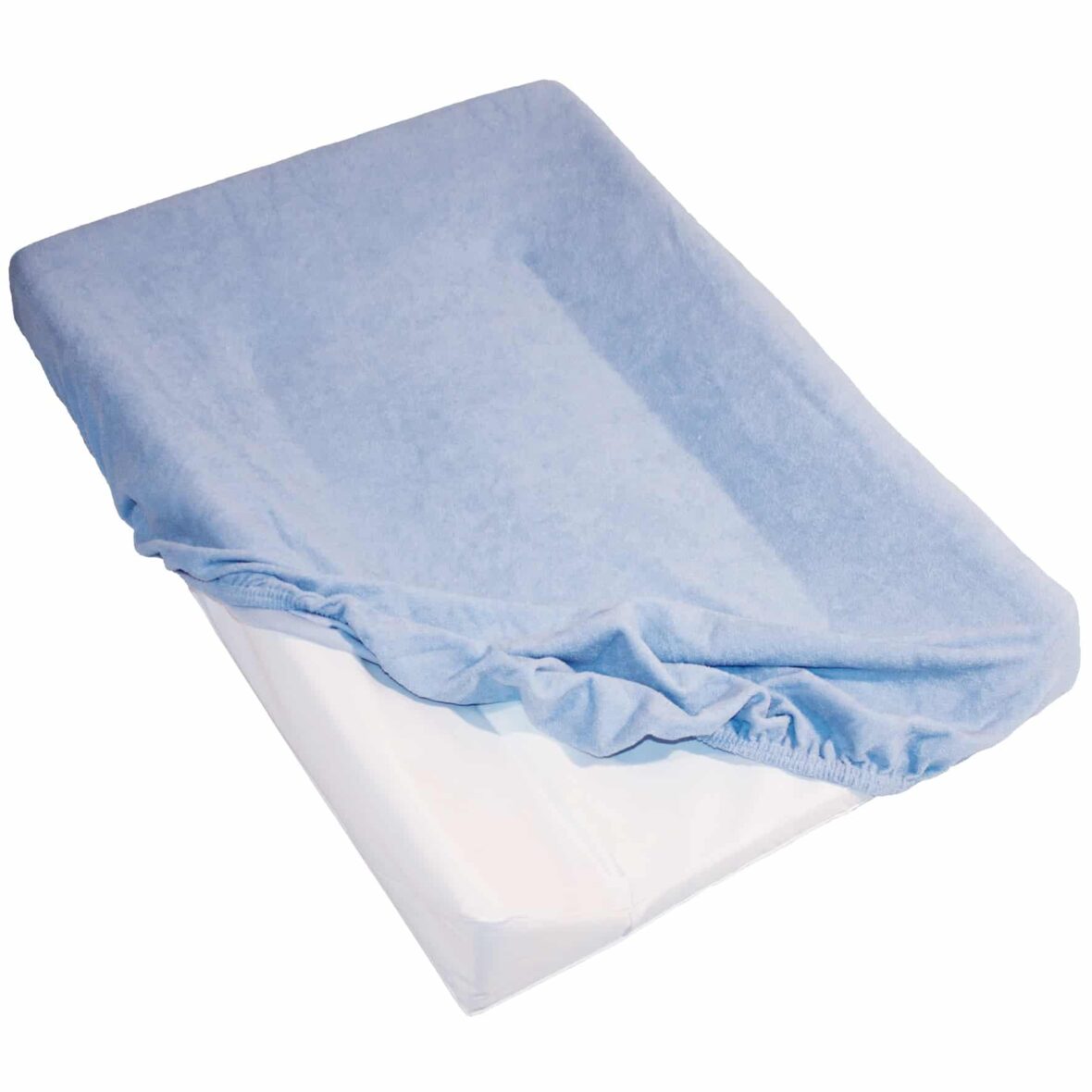 Bebemaman-Babycalin Housse Matelas à langer Bleu 2