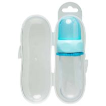 Bebemaman-Babycalin Tétine de nutrition avec graduation et Etui Bleu 2