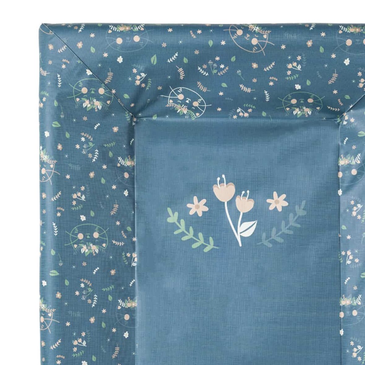 Bebemaman-Little Band Matelas à langer Luxe Liberty bleu 1