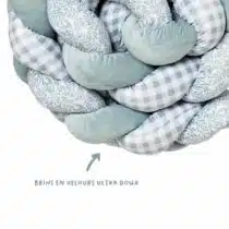 Retrouvez Little Band Tresse de décoration velours 250 cm - Day Break aux meilleurs prix sur Bebemaman.ma . Livraison à domicile partout au Maroc.