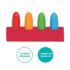 Ludi Coffret de bain Aquacolor : Miroir + 4 crayons lavables prix Maroc | Bebemaman.ma