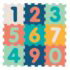 Ludi Tapis Dalles Chiffres en mousse