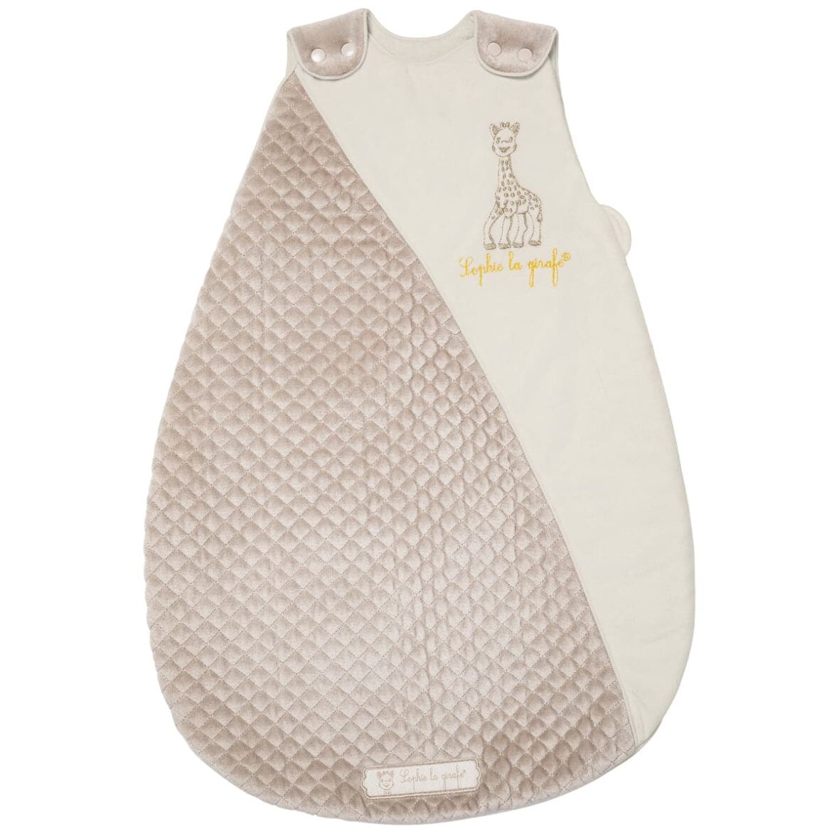 Sophie la Girafe Gigoteuse naissance hiver matelassée brodée