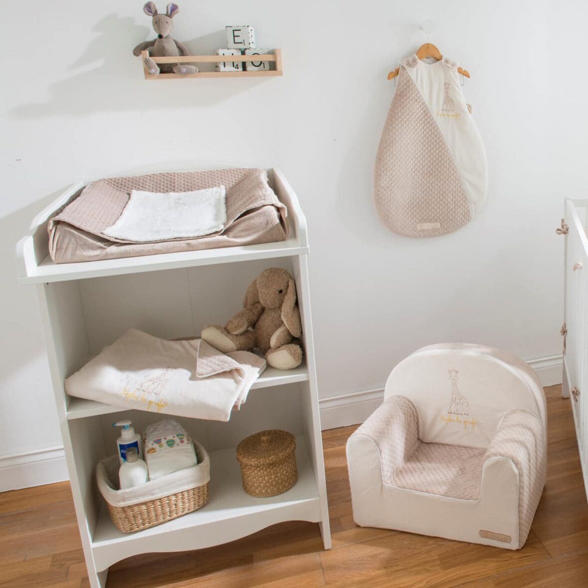 Bebemaman-Sophie la Girafe Matelas à langer Luxe 1