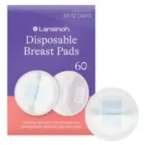 Coussinets d'allaitement jetables Lansinoh pour les mères qui allaitent, 60 unités