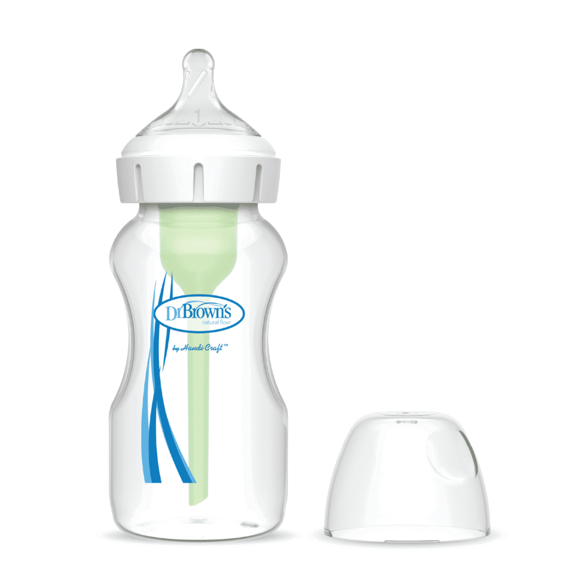 Dr. Brown&rsquo;s Biberon 270ml Col large 0m+