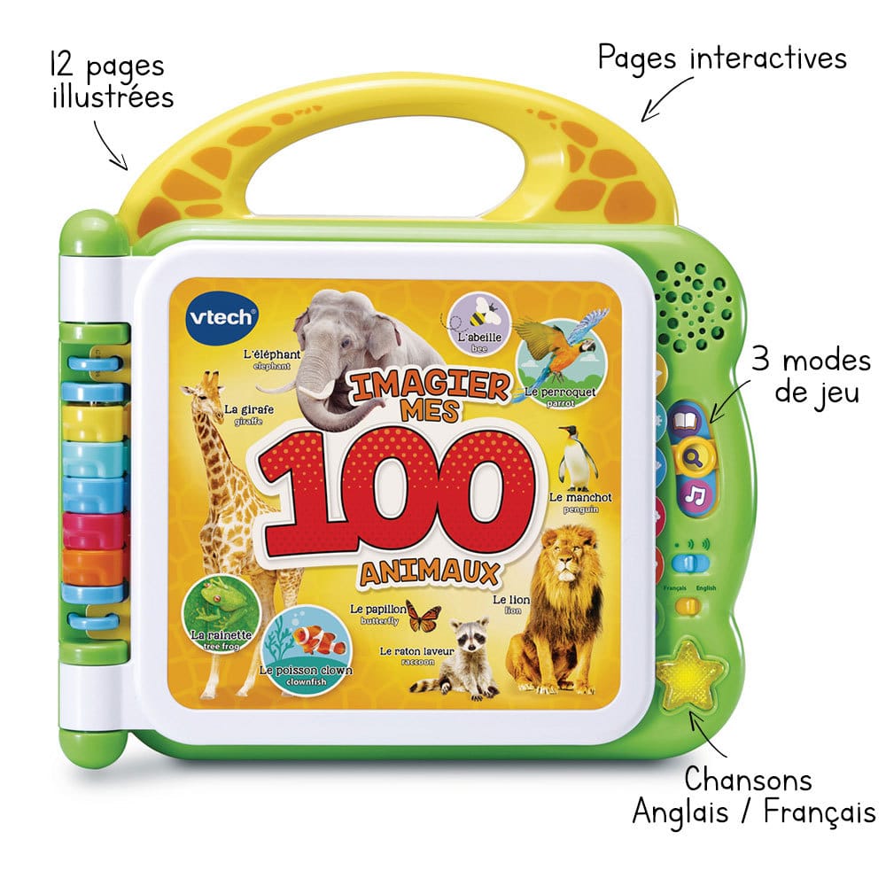 Bebemama-VTech Mon imagier des animaux bilingue 1