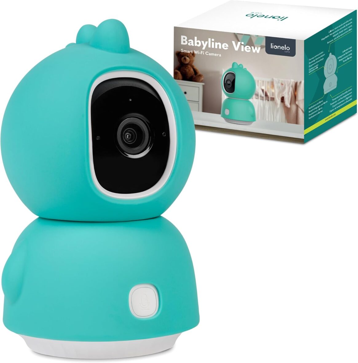 Lionelo Babyline View pivotante à 330° – Détecteur de mouvement et Température