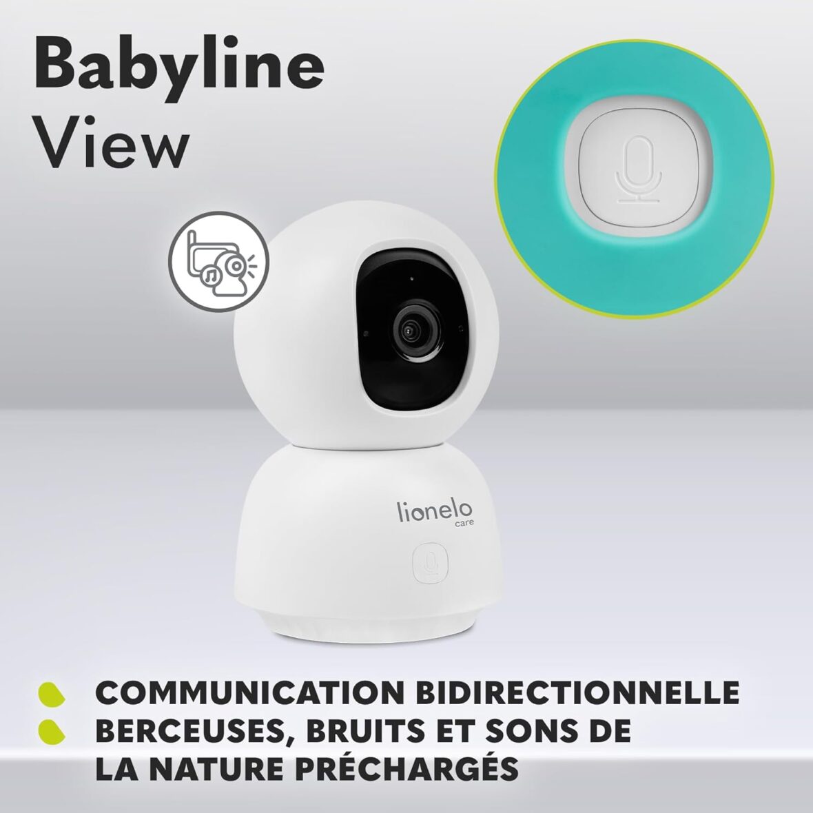 Bebemaman-Lionelo Babyline View Caméra de surveillance 4