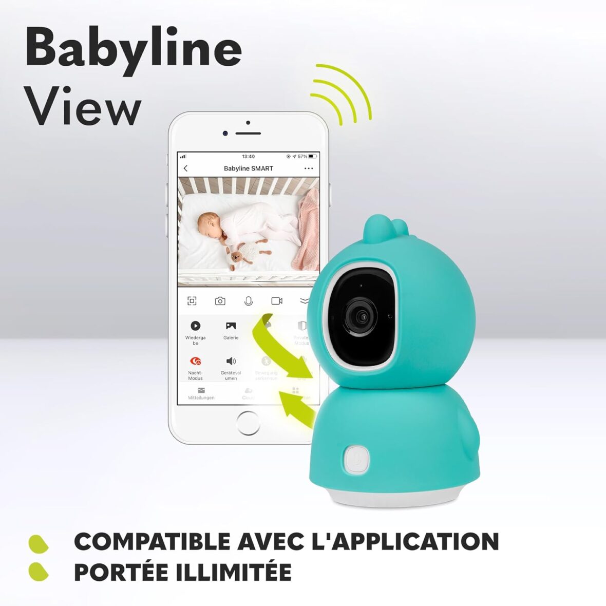 Bebemaman-Lionelo Babyline View Caméra de surveillance 5