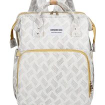 sac à dos à langer multifonction gris