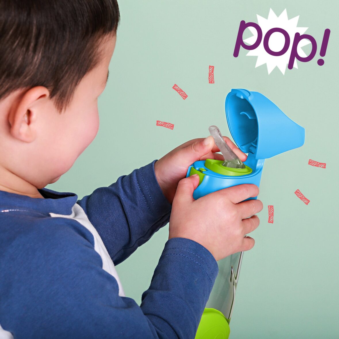 Bebemaman-BBox Tritan drink bottle 450ml – strawberry shake 4